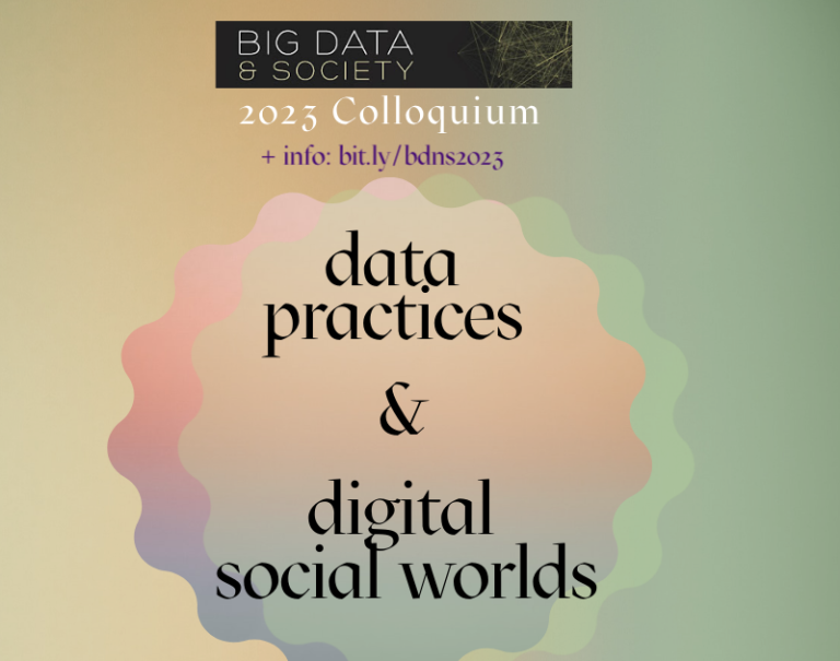 Data Practices and Digital Social Worlds